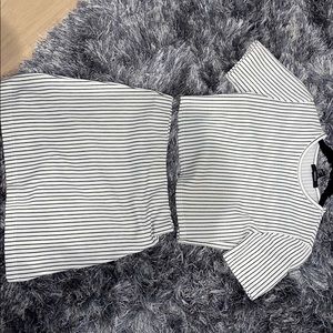 Striped 2 piece matching set